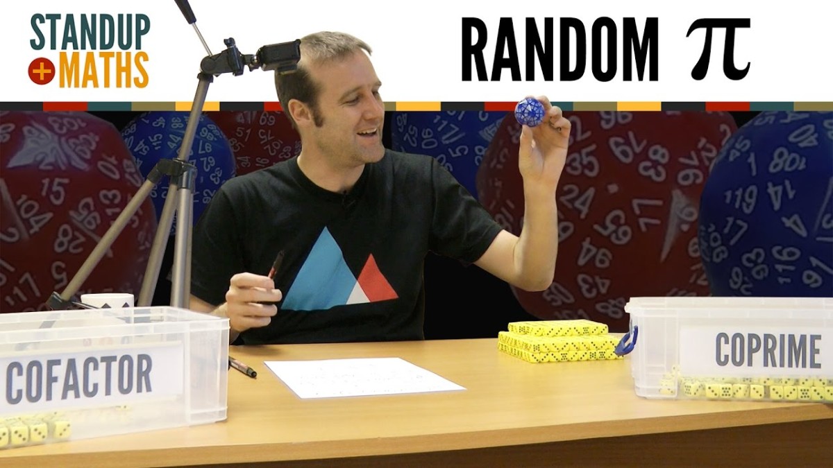 Screenshot of Generating π from 1,000 random numbers