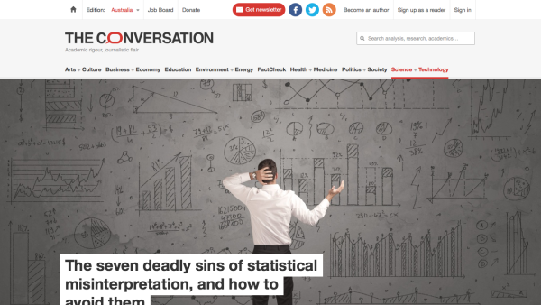 Screenshot of The seven deadly sins of statistical misinterpretation, and how to avoid them