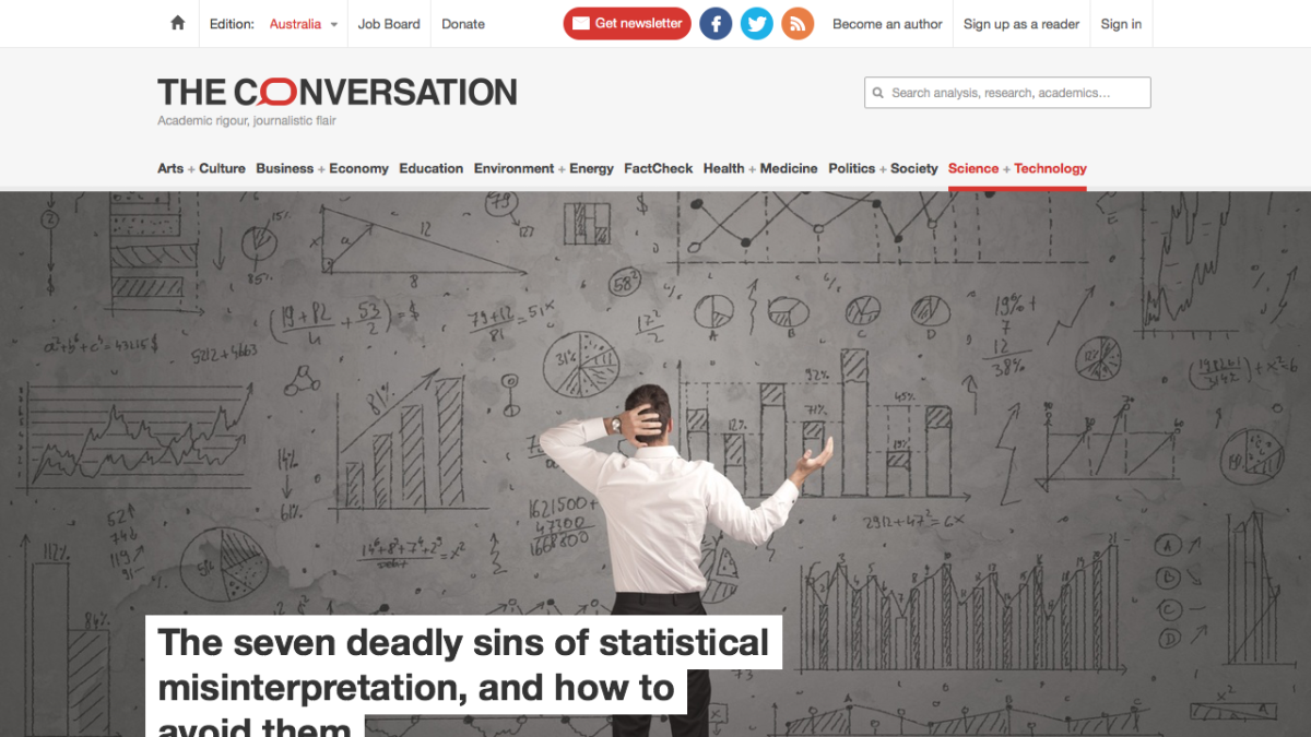 Screenshot of The seven deadly sins of statistical misinterpretation, and how to avoid them