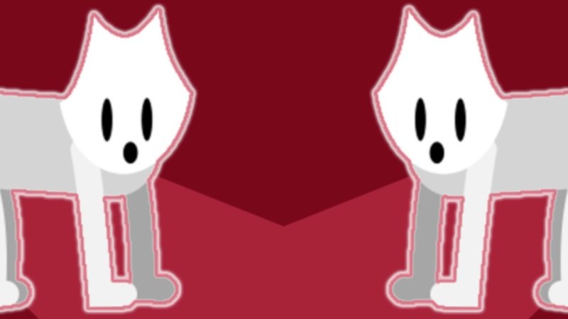 Screenshot of Reflected Cats