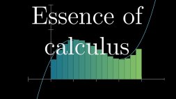 Screenshot of Essence of calculus, chapter 1