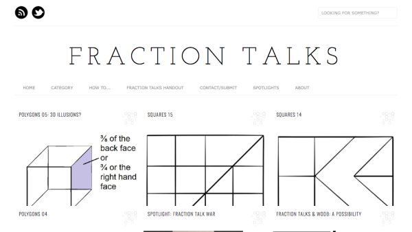 Screenshot of Fraction Talks