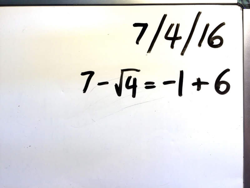 Dates as operations - MathsLinks