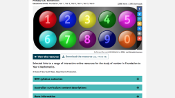 Screenshot of Sites2See – number for primary