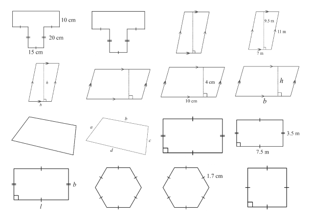 Preview of Perimeter and Area - diagram library