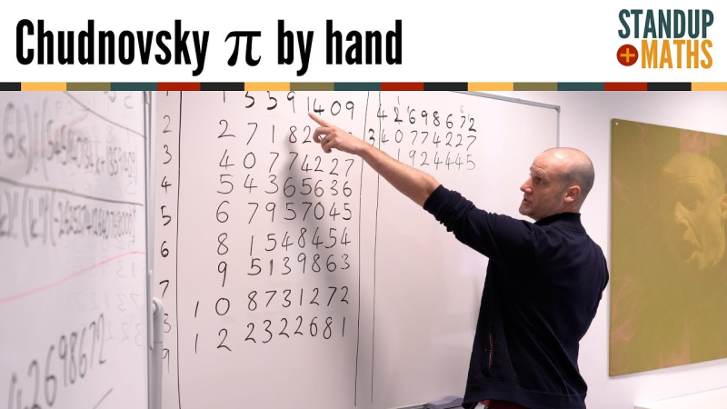 Calculating π by hand: the Chudnovsky algorithm - MathsLinks