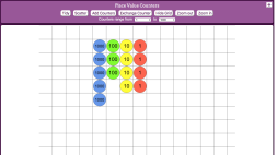 Screenshot of Place Value Counters