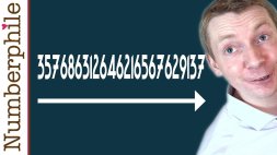 Screenshot of 357686312646216567629137 - Numberphile