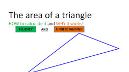 Preview of The area of a triangle