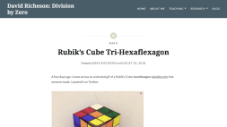 Screenshot of Rubik’s Cube Tri-Hexaflexagon