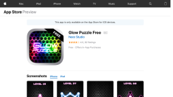 Screenshot of Glow Puzzle