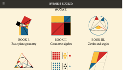 Screenshot of Byrne’s Euclid