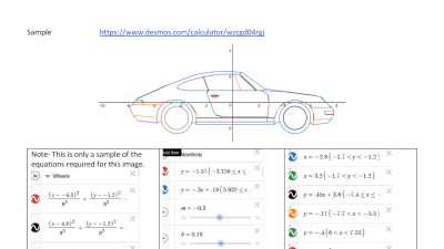 Preview of Year 10 Ext DESMOS Graphing Assignment