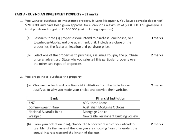 Preview of MS-F1 and MS-F4 Year 12 Standard Research Task