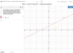 Preview of Year 11 Advanced Math Desmos Investigative Task