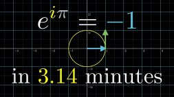 Screenshot of Understanding e to the i pi in 3.14 minutes