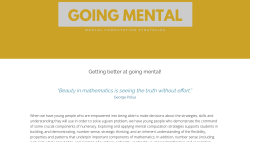 Screenshot of Going mental - mental computation strategies
