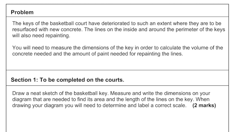 Preview of Year 12 Practical measurement task