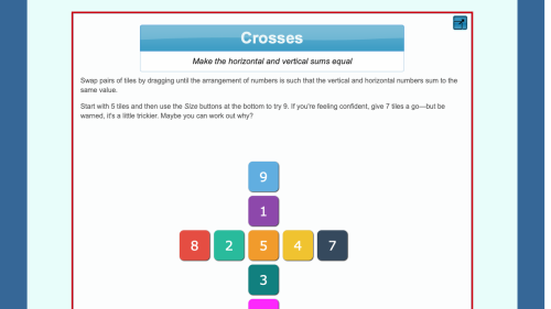 Screenshot of Crosses