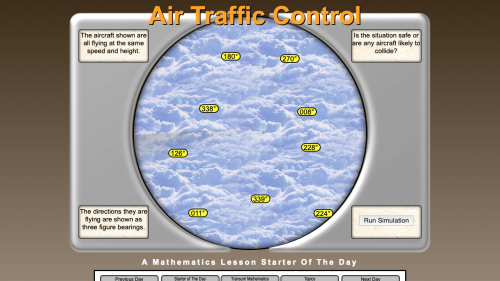 Screenshot of Air Traffic Control