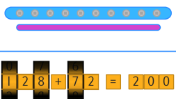 Screenshot of Place value reels