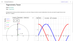 Screenshot of Trigonometry Tracer