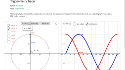 Screenshot of Trigonometry Tracer