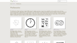 Screenshot of Clipart ETC Mathematics