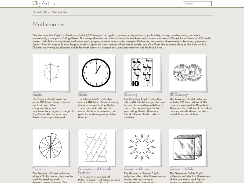 Eclat Math Clipart ETC Mathematics - MathsLinks