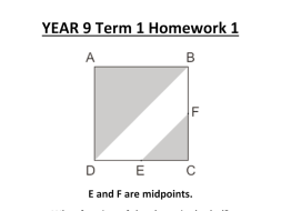 Preview of A Year of Weekly Homework (Year 9)