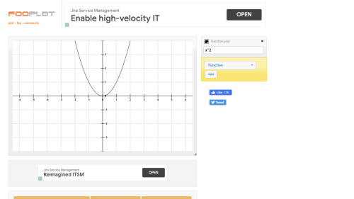 Screenshot of FooPlot