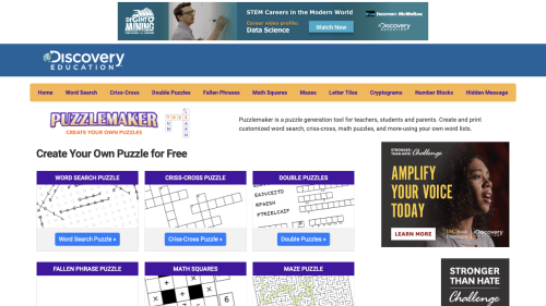 Screenshot of Puzzlemaker