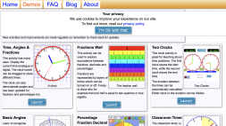 Screenshot of Visnos Mathematical Demonstrations