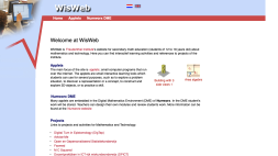 Screenshot of WisWeb