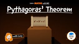 Screenshot of Pythagoras’ Theorem (Learn MATHS with Will)
