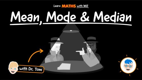 Screenshot of Mean, Mode & Median (Learn MATHS with Will)