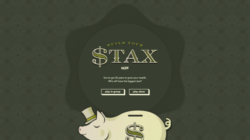 Screenshot of Build Your Stax - Investment Game