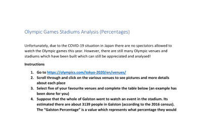 Preview of Olympic Games Stadium Analysis