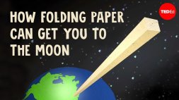 Screenshot of Exponential Growth: How Folding Paper Can Get You to the Moon