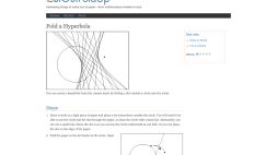 Screenshot of Fold a Hyperbola