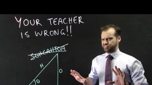 Screenshot of Your Teacher is WRONG about SOHCAHTOA! (How to do Trigonometric ratios but better)