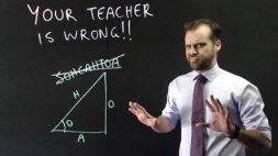 Screenshot of Your Teacher is WRONG about SOHCAHTOA! (How to do Trigonometric ratios but better)