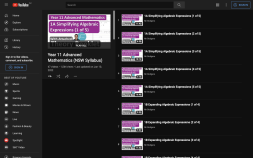 Preview of Theory work booklets for Year 11 Advanced Maths (NSW Syllabus)