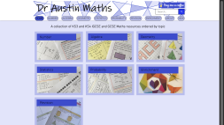 Screenshot of Dr Austin Maths