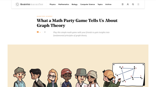 Screenshot of What a Math Party Game Tells Us About Graph Theory