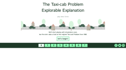 Screenshot of Taxi Cab Problem