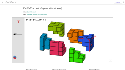 Screenshot of 1² +2²+3² +....+n² =? (proof without word)