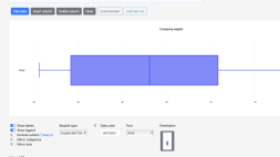 Screenshot of Advanced Boxplot Maker