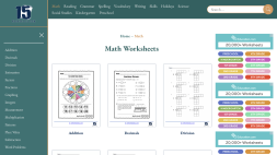 Screenshot of 15 Worksheets