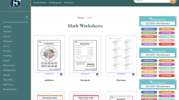 Screenshot of 15 Worksheets